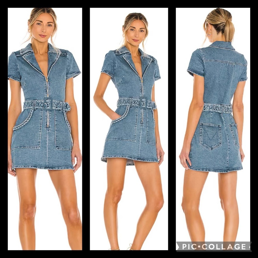 Show Me Your MuMu Denim Maxi Dress